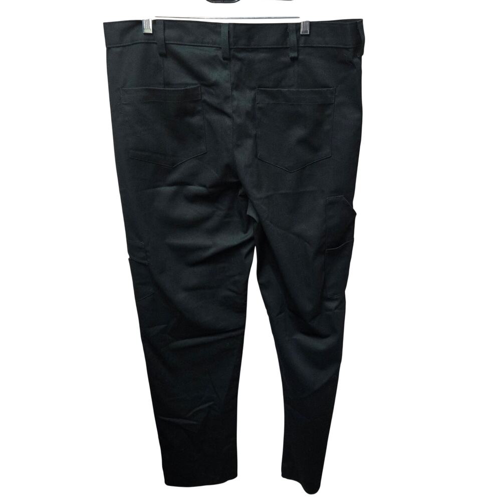 Landau Uniform Pants Mens 36 Black Cargo Medical Scrub Work Pants NWT - Picture 3 of 11